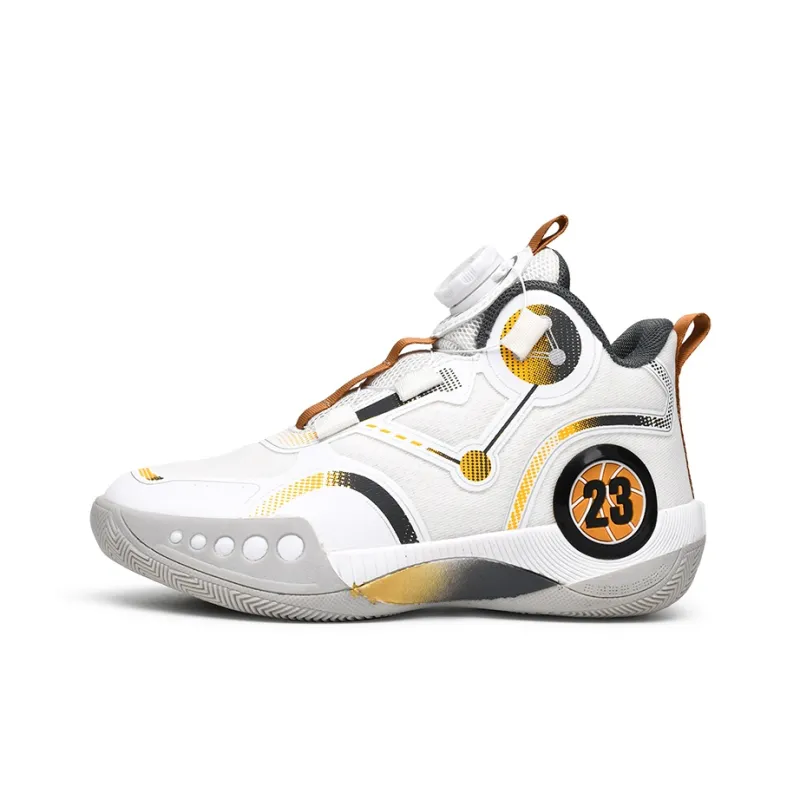 FIRS Kids Slip Resistant Breathable Children's Basketball Shoes Teenagers-6