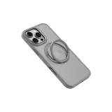 Deep Space Gray Cloud Ring Magnetic Stand Phone Case