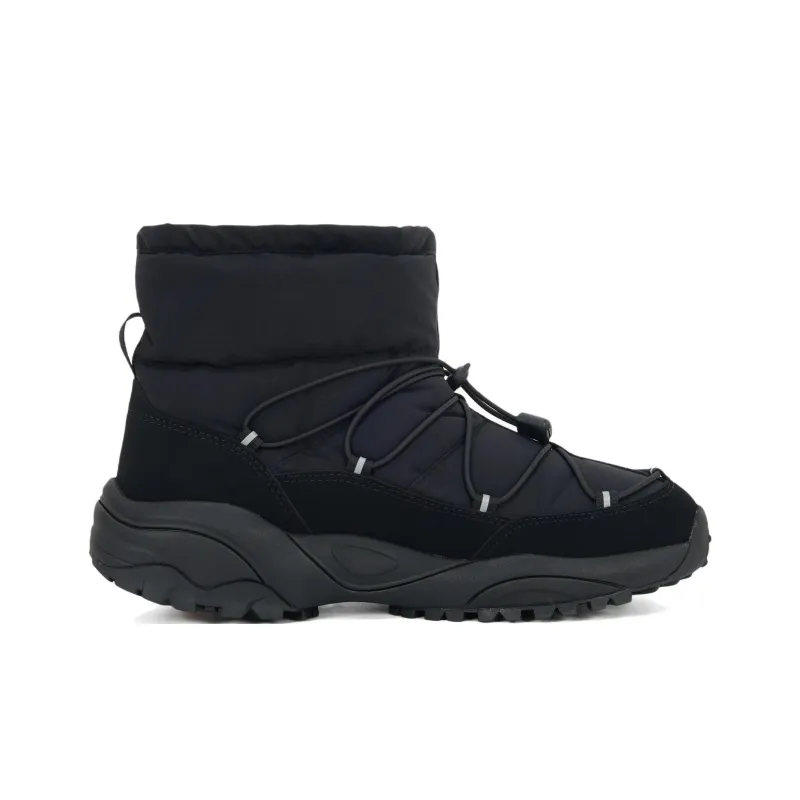 THE NORTH FACE BOREALIS Durable Cushioning Short Snow Boots Unisex Black-1