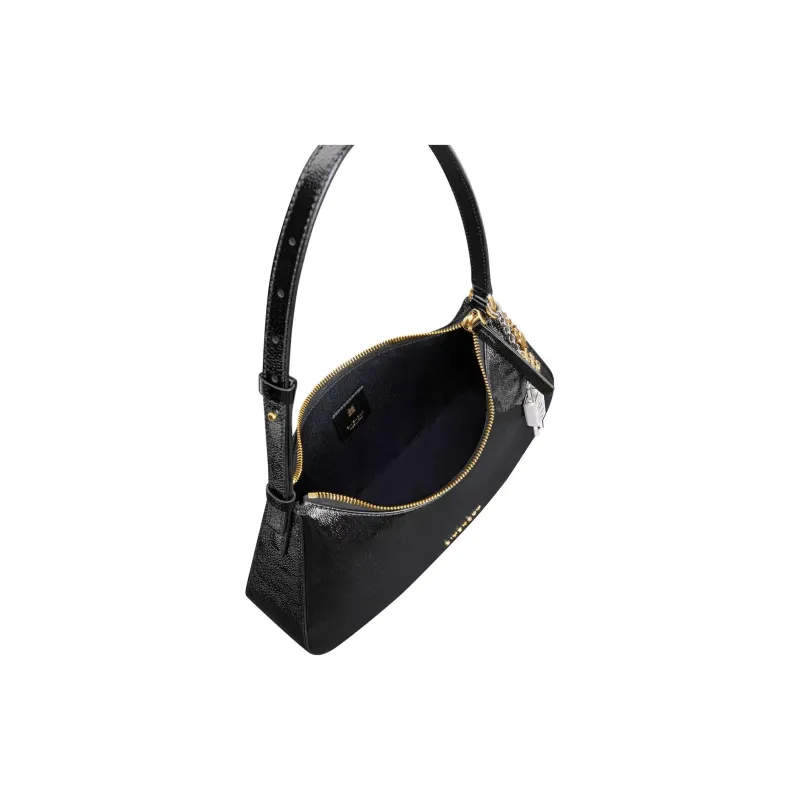 Givenchy Calfskin Handbag Shoulder Bag Small Size Women's Black-3