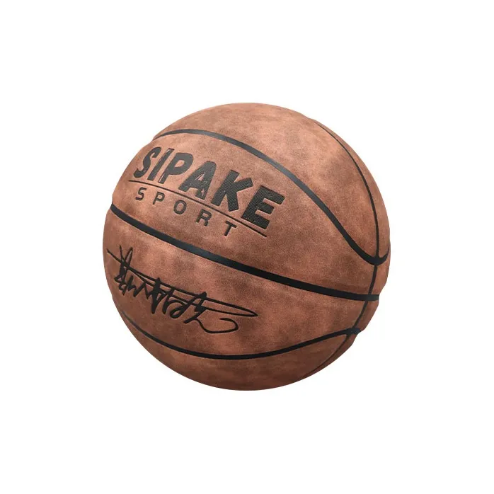 SIPAKESPORT Suede Basketball Red Brown Size 7 Match Unisex-5