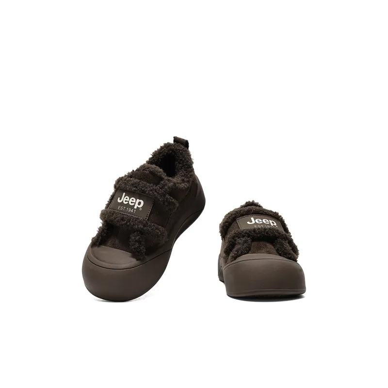 Jeep Anti Slip Wear Resistant Kids Lifestyle Shoes Dark Coffee Kids'-5