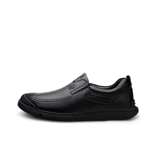 LAORENTOU Men's Casual Shoes Men Low-Top