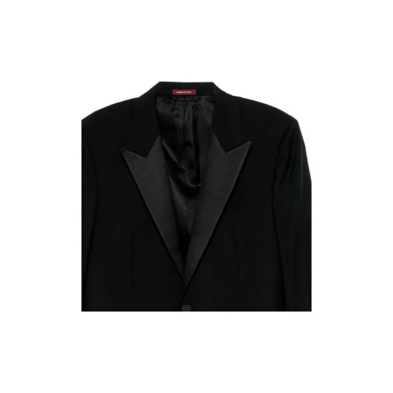 GUCCI Two Piece Tailored Tuxedo Suit-4
