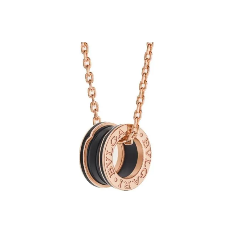 BVLGARI B.Zero1 Series   Necklaces Women's Brown-4
