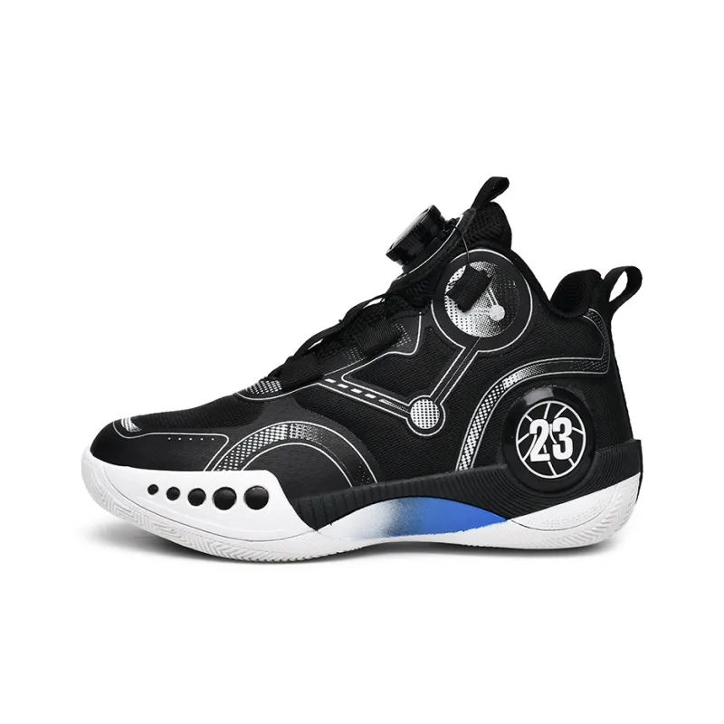 FIRS Kids Slip Resistant Breathable Children's Basketball Shoes Teenagers-4