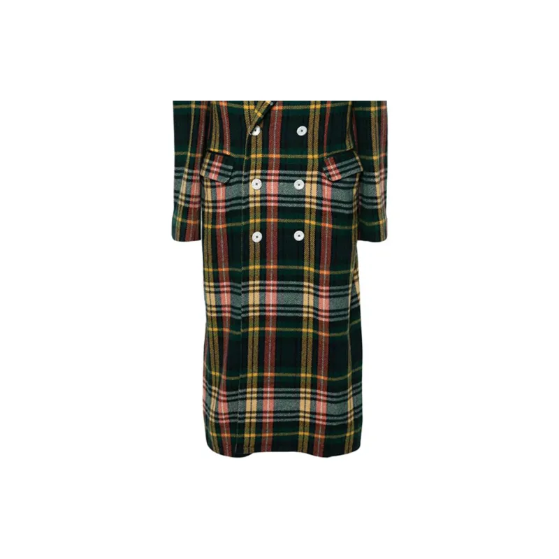Vivienne Westwood Double Breasted Checked Coat-5