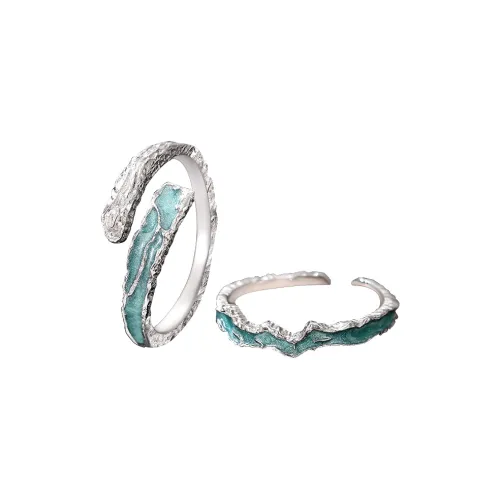 ZUOHUO S999 Fine Silver Rings Unisex