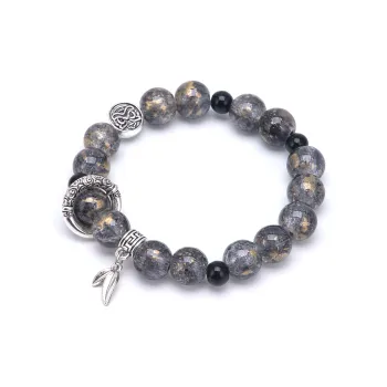 Listen To The Flowers Bloom Colored Glaze Bracelets Women's