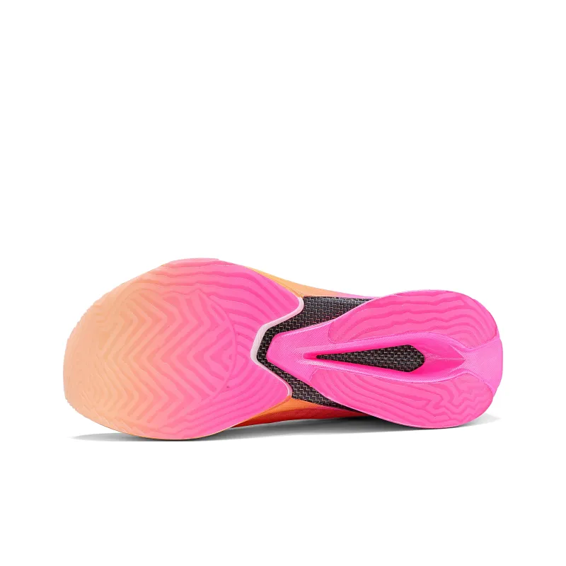 IRUNSVAN Low-Top Running Shoes Unisex Orange Wind Breaking Waves-6