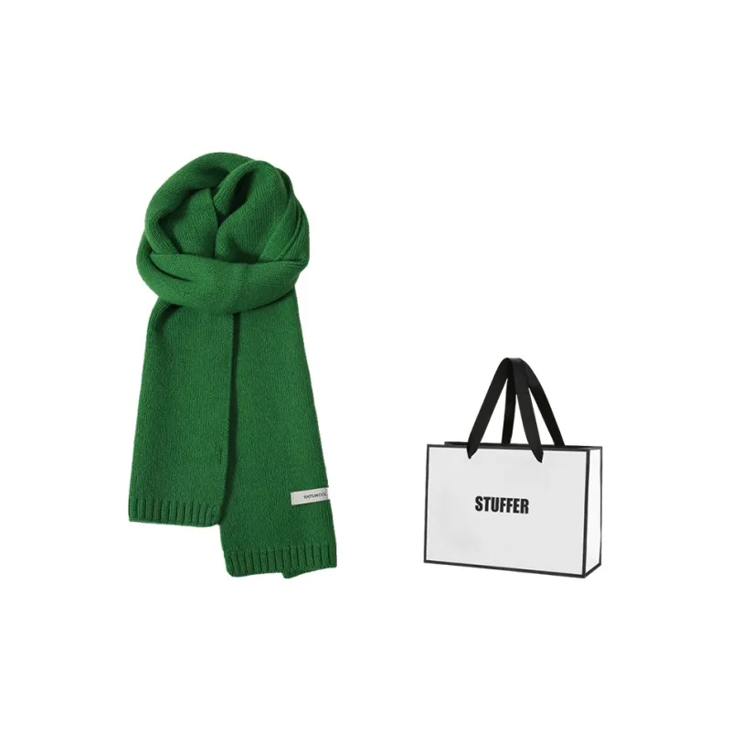 STUFFER 100% Sheep Wool Knit Scarves Unisex-24