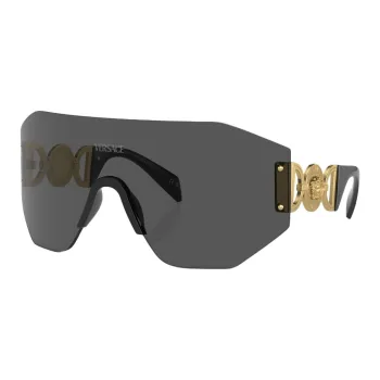VERSACE Irregular Frame Sunglasses