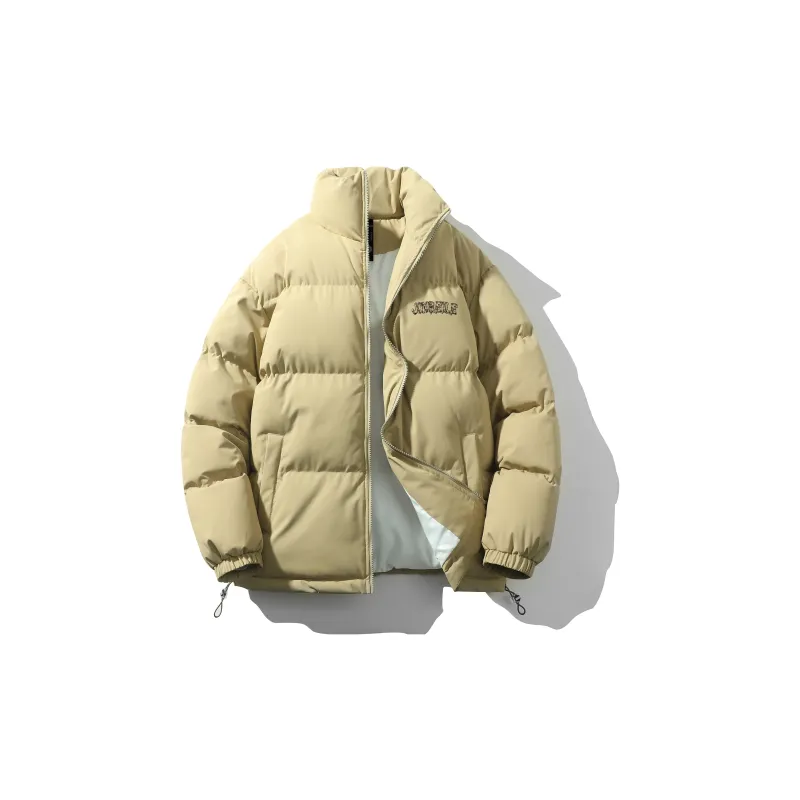 JINBEILE Puffer Jacket Unisex Dark Blue-3