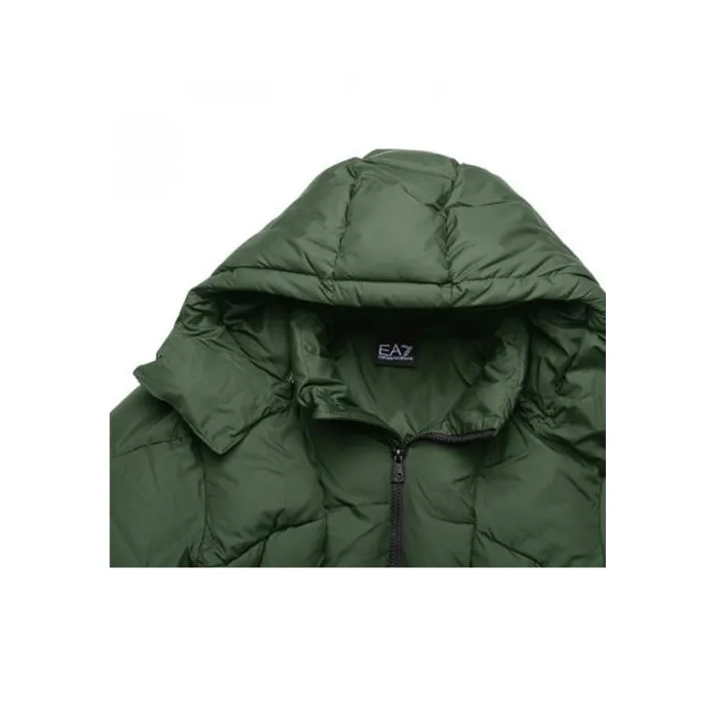 EMPORIO ARMANI Puffer Jackets Men Dark Green-3