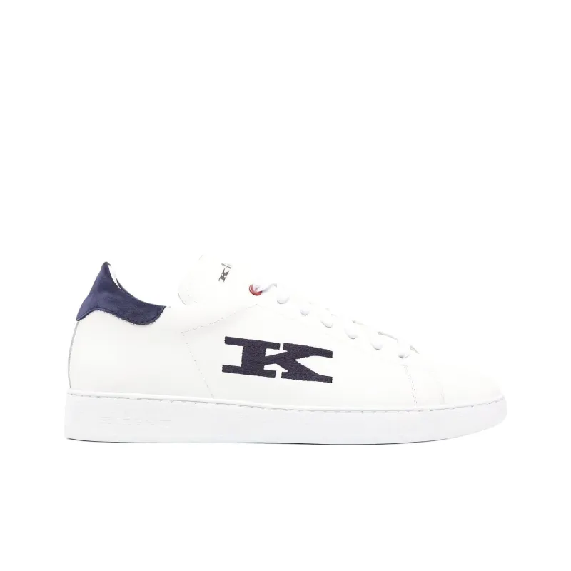 KITON Logo-embroidered Low-top Sneakers-1