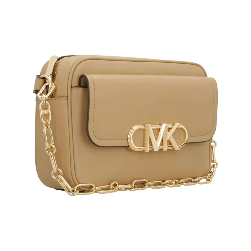 MICHAEL KORS PARKER Cow Leather Camera Bag Shoulder Bag Medium Size Women's Camel-2