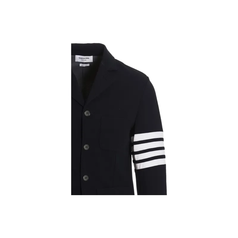 THOM BROWNE 4 Bar Single breasted Blazer-3