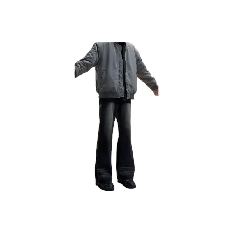D&W Jeans Unisex Black Gray Color-2