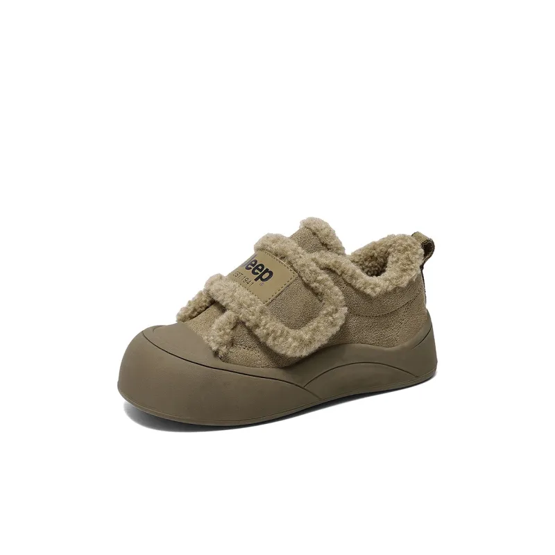 Jeep Anti Slip Wear Resistant Kids Lifestyle Shoes Light Coffee Kids'-7