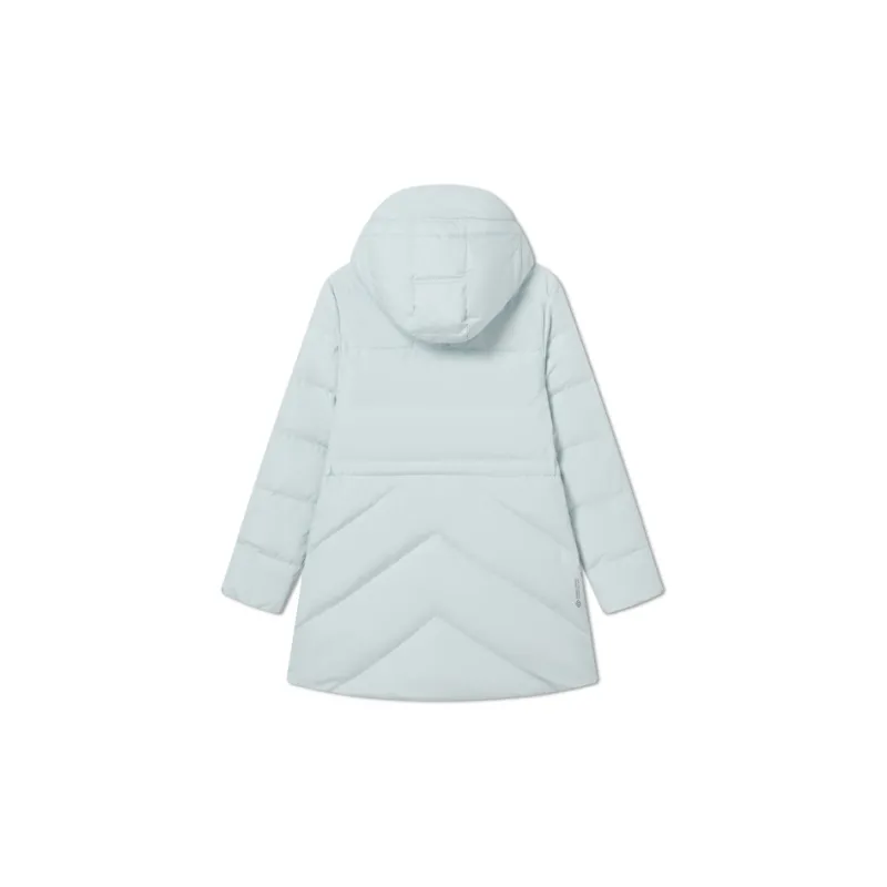 AIGLE Down Jacket Women's Ice Transparent Blue-1