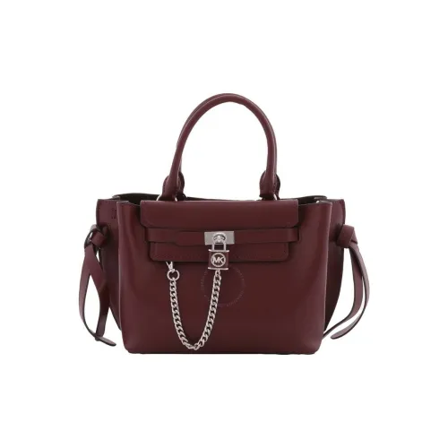 MICHAEL KORS Hamilton Legacy Leather tote Liuto Bag Shopping Bag Handbag Small Size Women's Red