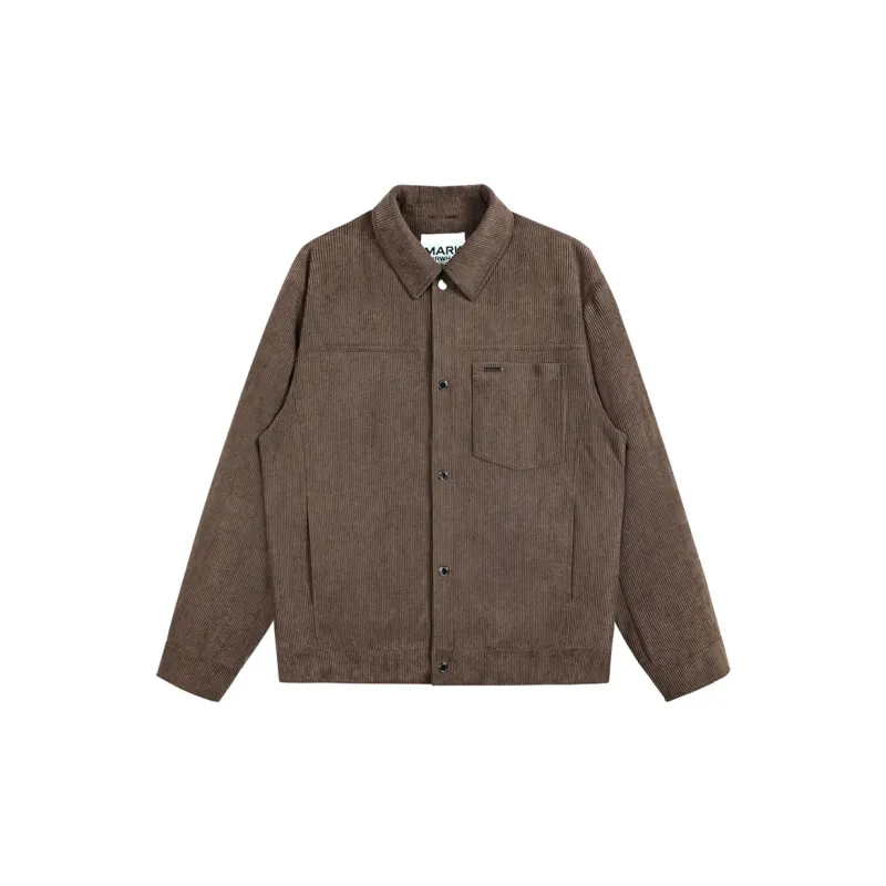 FAIRWHALE Jacket Men's Coffee Brown-1