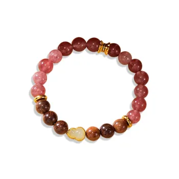 Jin Ruibang Golden Sandalwood Bracelets Unisex