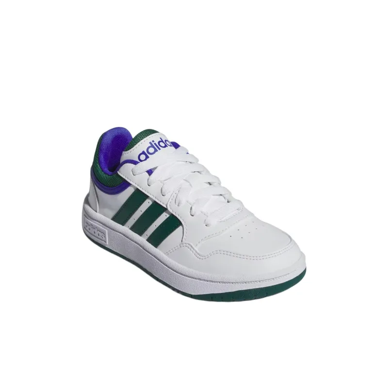 Adidas HOOPS Abrasion Resistant Low Top Children's Basketball Shoes White Kids'-2