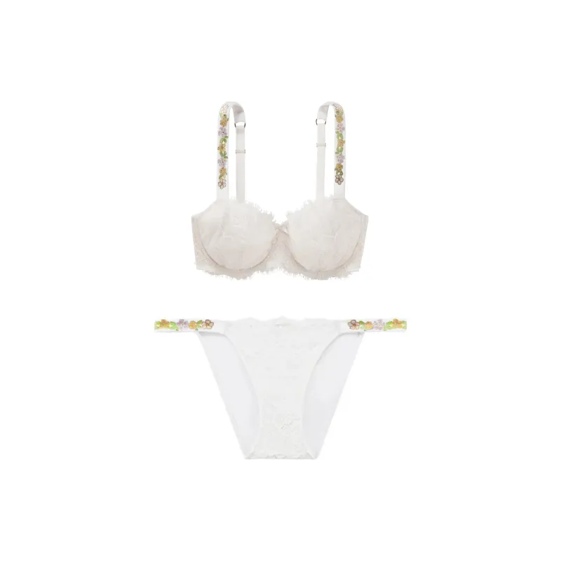 Victoria's Secret Underwear Set Women's White-0