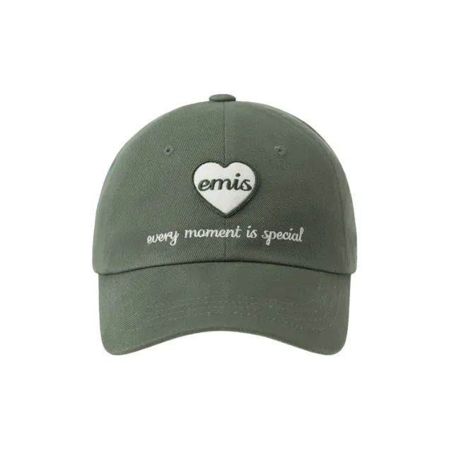 Emis Cotton Baseball Caps Unisex Green-0