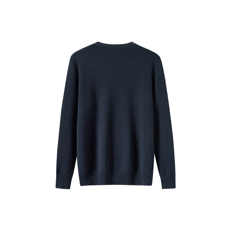 H YXIANG Cashmere Sweater Men's-3