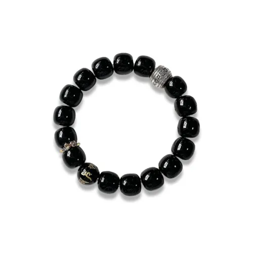 Jinghua Record Barbie Sandalwood Wooden Bracelets Unisex