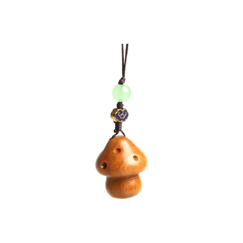 Is Here Sandalwood Cell Phone Pendant Unisex-1