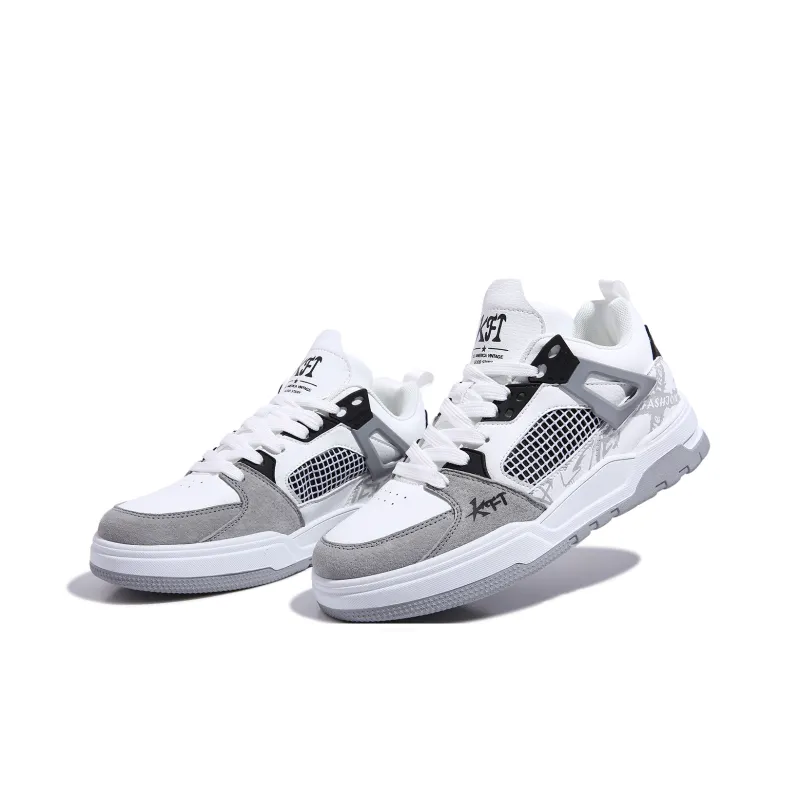 KFT Mica Anti Slip And Wear Resistant Height Increasing Low Top Skateboard Shoes Unisex-17