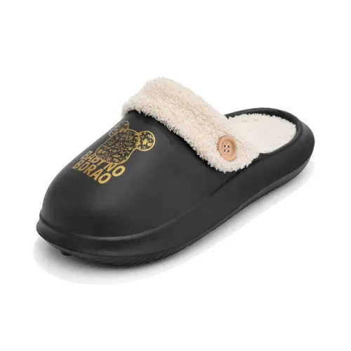 Flamingo Winter Cartoon Pattern Detachable Cotton Slipper New Arrival EVA Home Slip-Resistant Padded Shoes