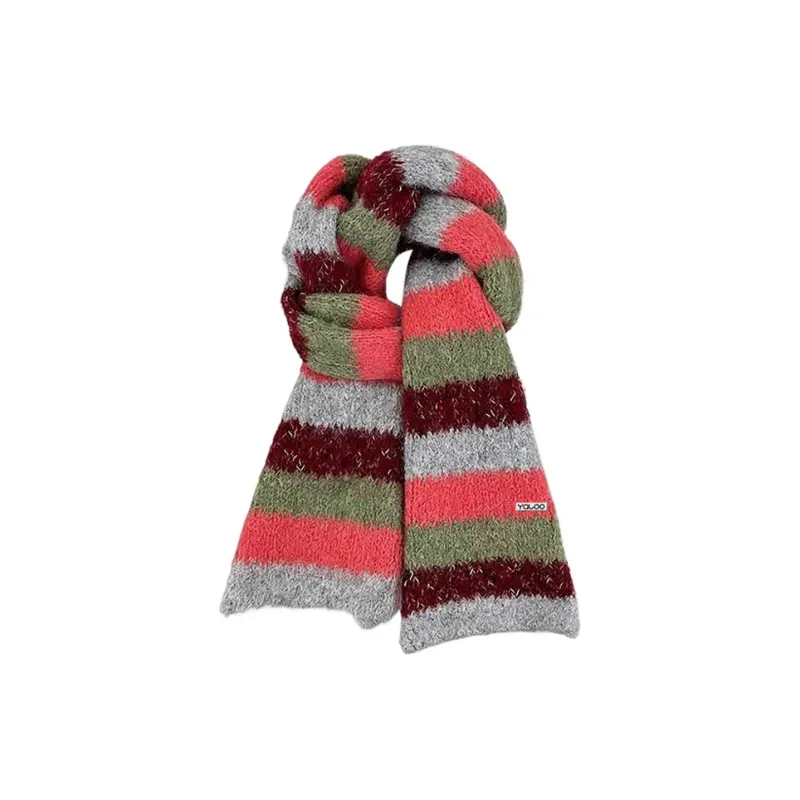 Yalu Polyester Knit Scarves Unisex Gift Box Set-6
