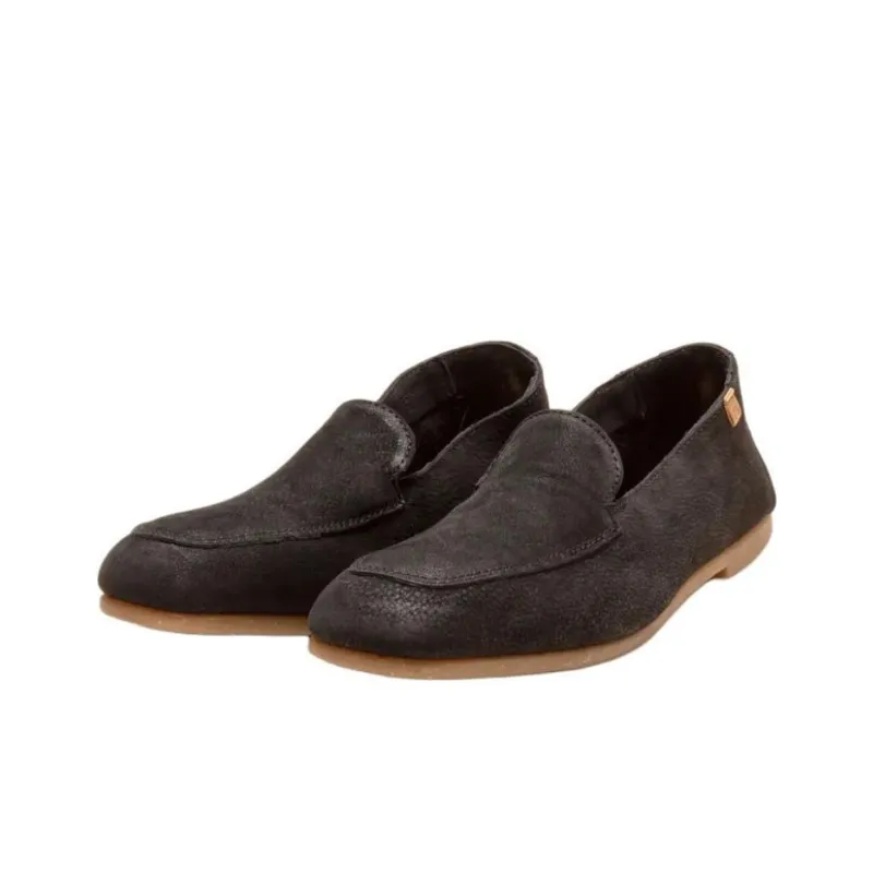 El Naturalista CROCHE Loafers Women's Black-1