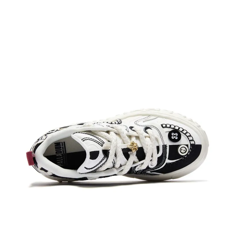 Palladium Abrasion Resistant Slip Resistant Low Top Skateboard Shoes Unisex-6