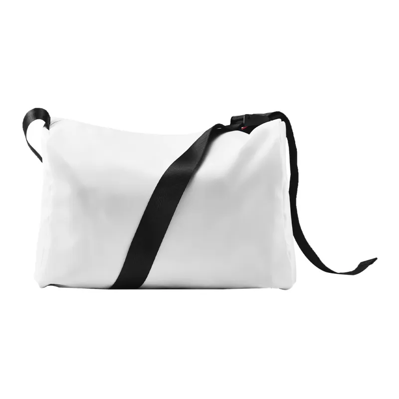 DRACONITE Polyester Shoulder Bag Unisex White-2