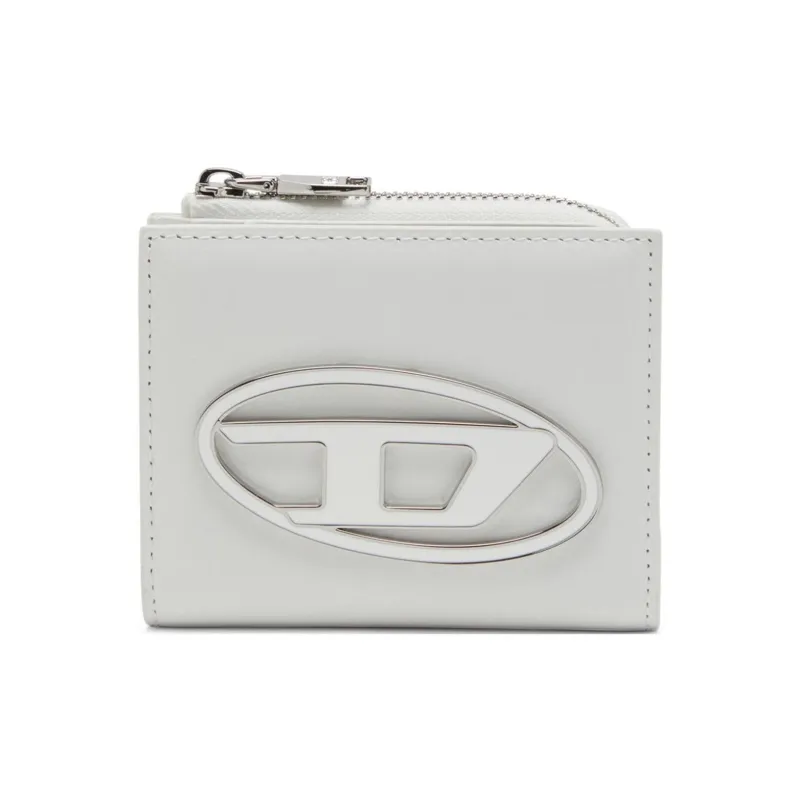DIESEL Leather Wallet Women's White-0