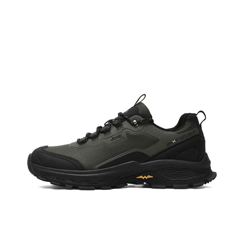 Jeep Low Top Trekking Shoes Men's Army Green-0