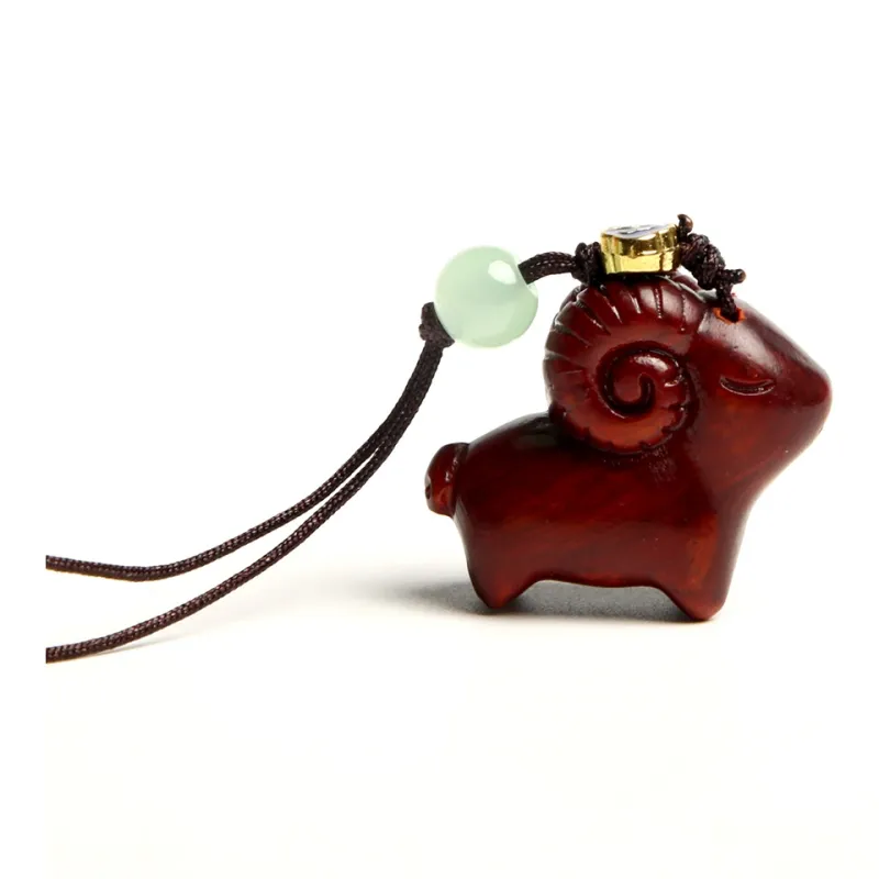 Is Here Pterocarpus Pendants Unisex-2