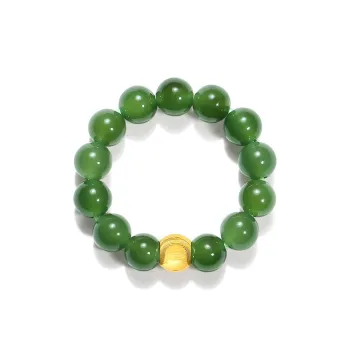 QIAOWUQIAONV Hetian Jade Rings Jasper Women's