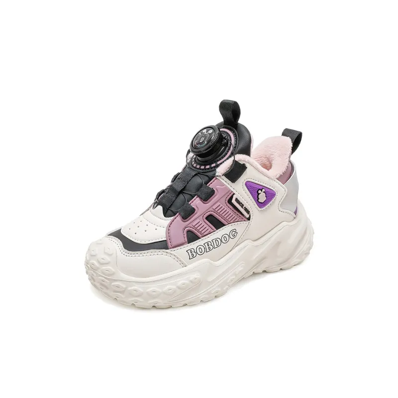 BOBDOG Anti Slip And Wear Resistant Warm Kids' Running Shoes Kids'-6