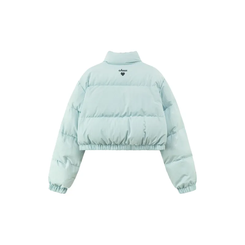 CHUU Down Jacket Women's Gray Pink-3