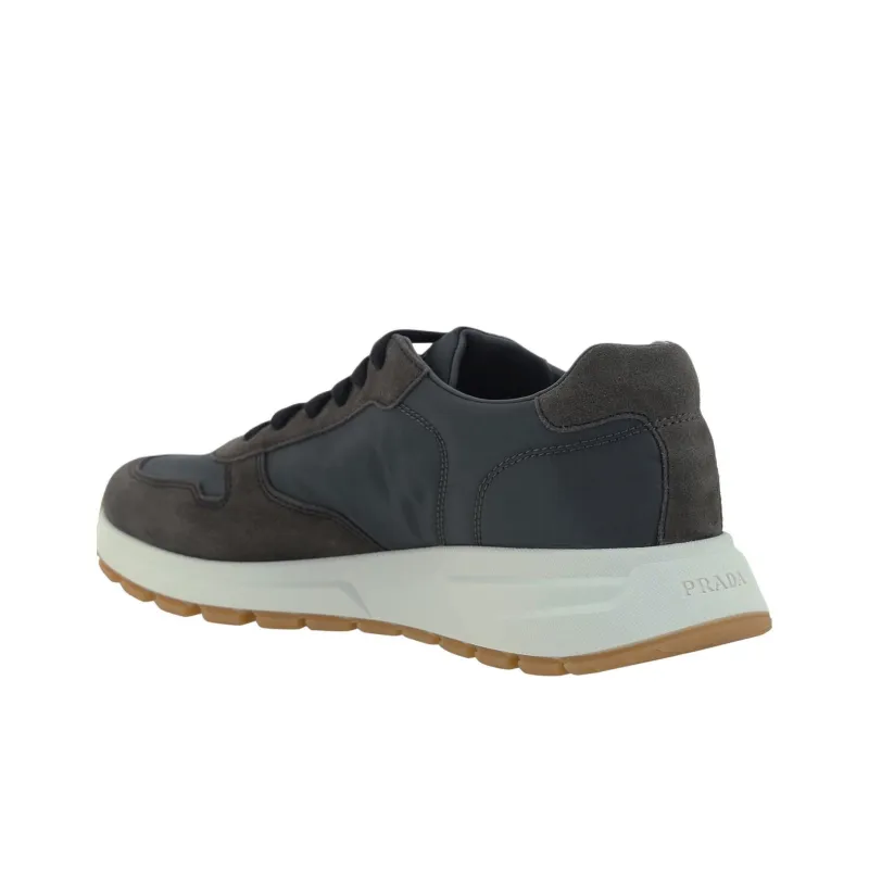 PRADA Low Top Casual Shoes Men's Black-3