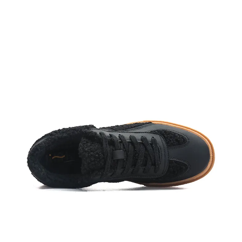 Jifffly Warm Height Increasing Low-Top Skateboard Shoes Unisex-12