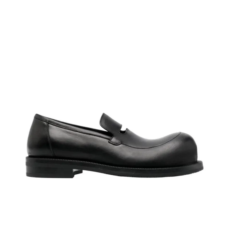 Martine Rose Bulb toe Leather Loafers Women's-1