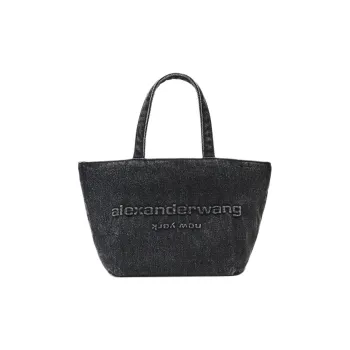 Alexander Wang Logo Embossed Small Punch Tote Bag
