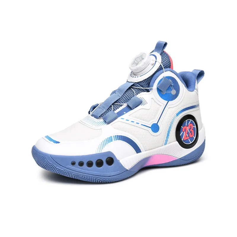 FIRS Kids Slip Resistant Breathable Children's Basketball Shoes Teenagers-9